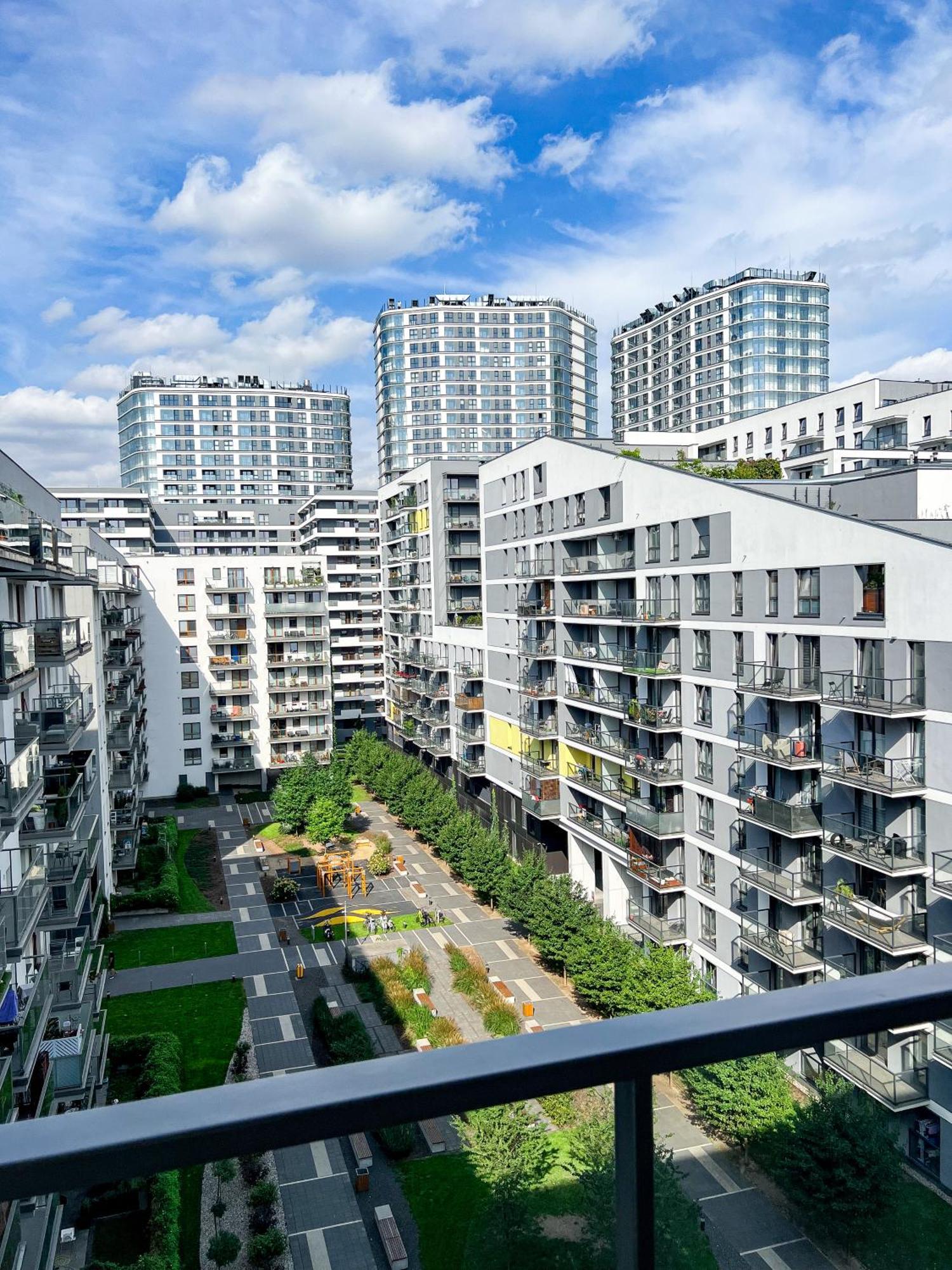 Nowoczesny Apartament - Blisko Centrum 바르샤바 외부 사진